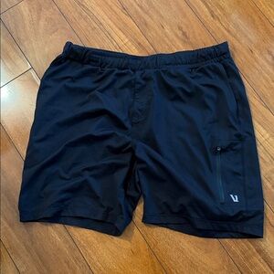 Vuori Men's Black Athletic Shorts